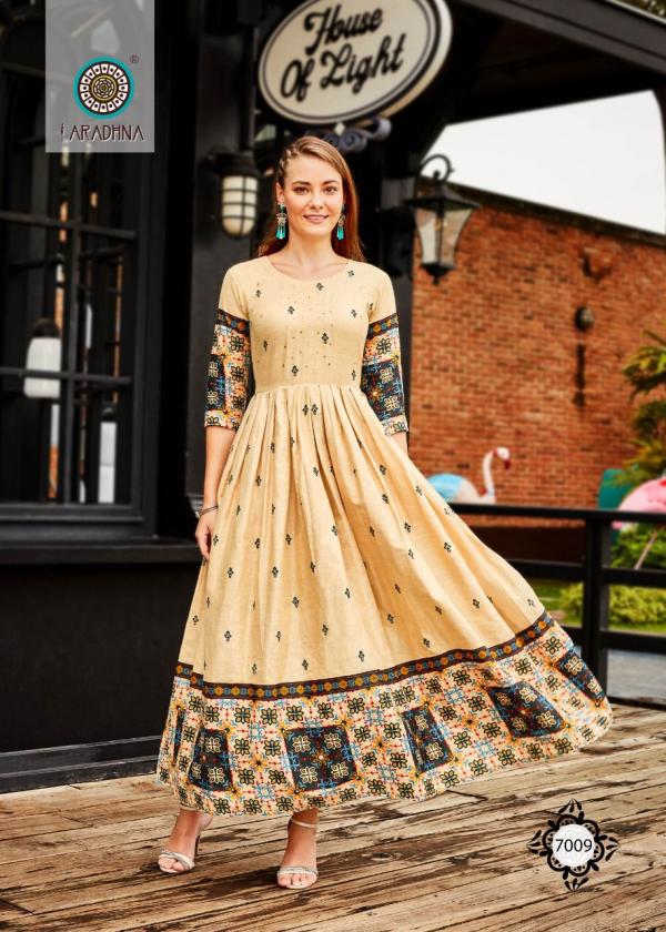 Aradhna Level 7 Ethnic Wear Long Anarkali Kurti Collection